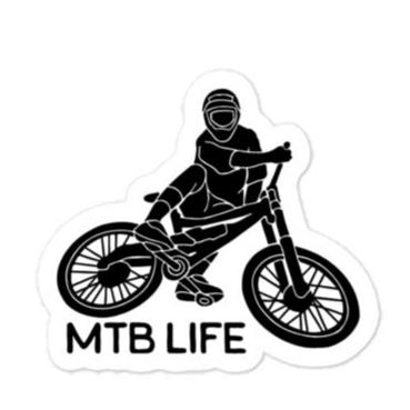 MTB Life Sticker