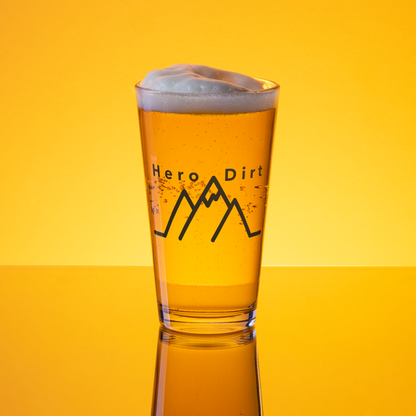 Hero Dirt Pint Glass